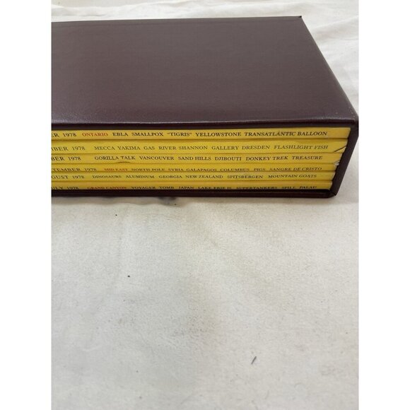 Vintage Nat Geo Lot Jul–Dec 1978 Slipcover | Culture, History, Travel - Picture 3 of 16